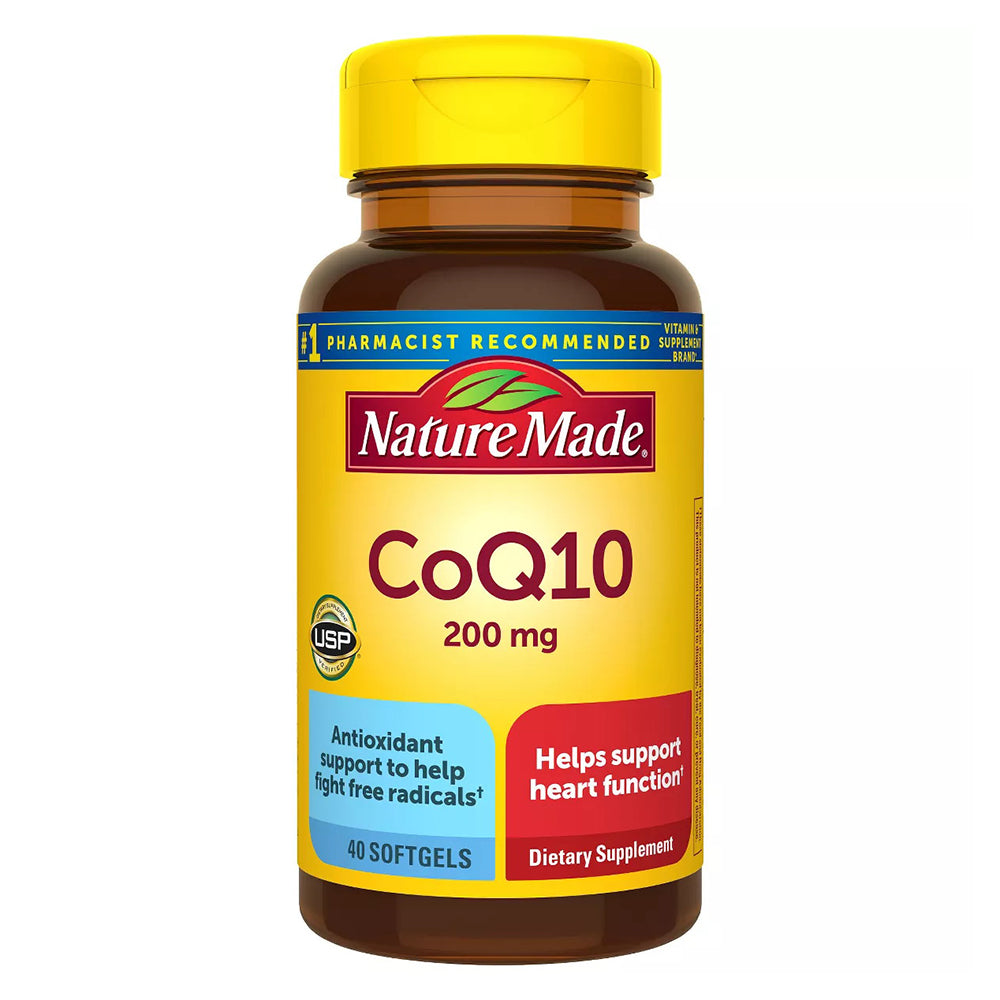 Nature Made Coq10 200Mg Liquid Softgels - 40 Ea