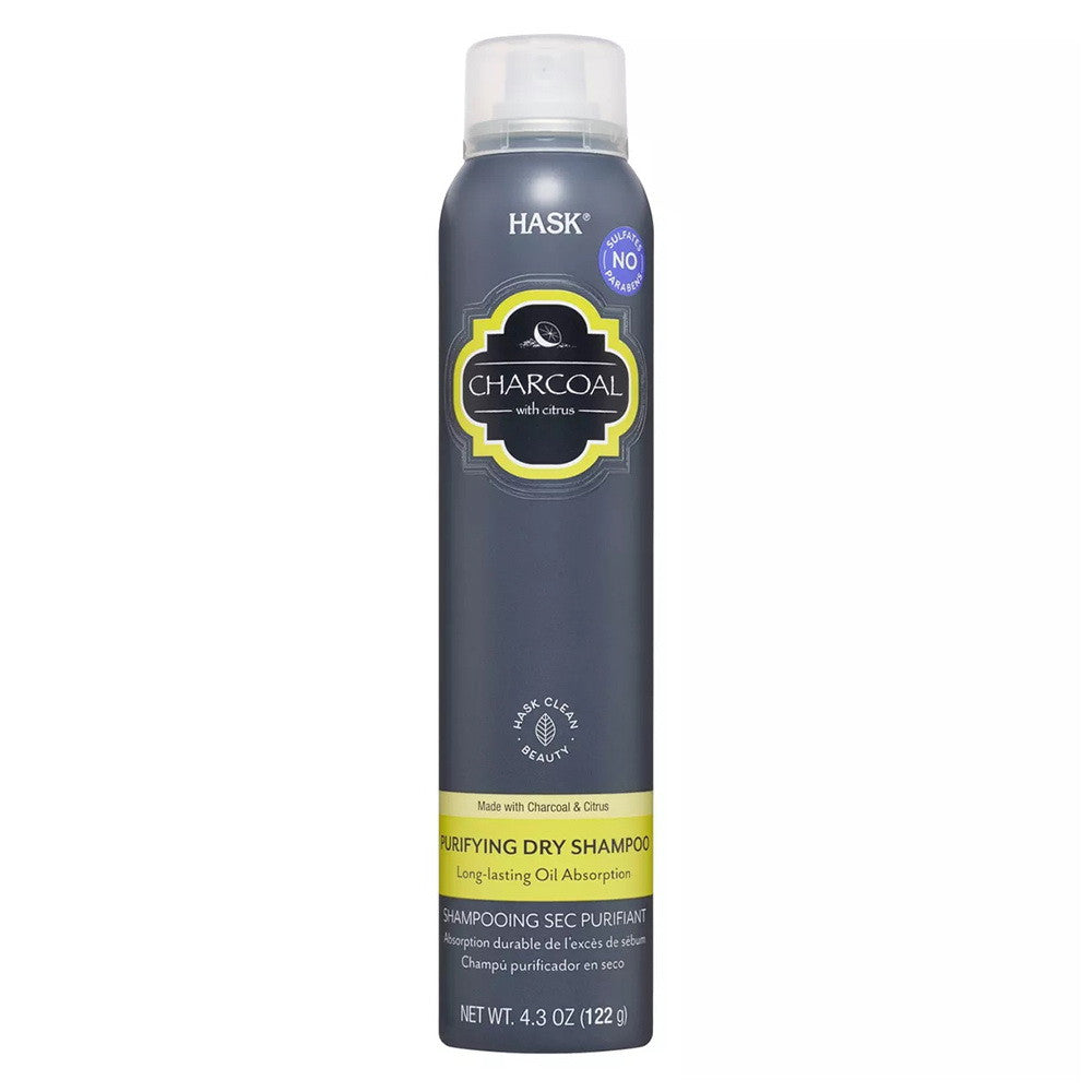 Hask Charcoal and Citrus Purifying Dry Shampoo, 4.3 Oz