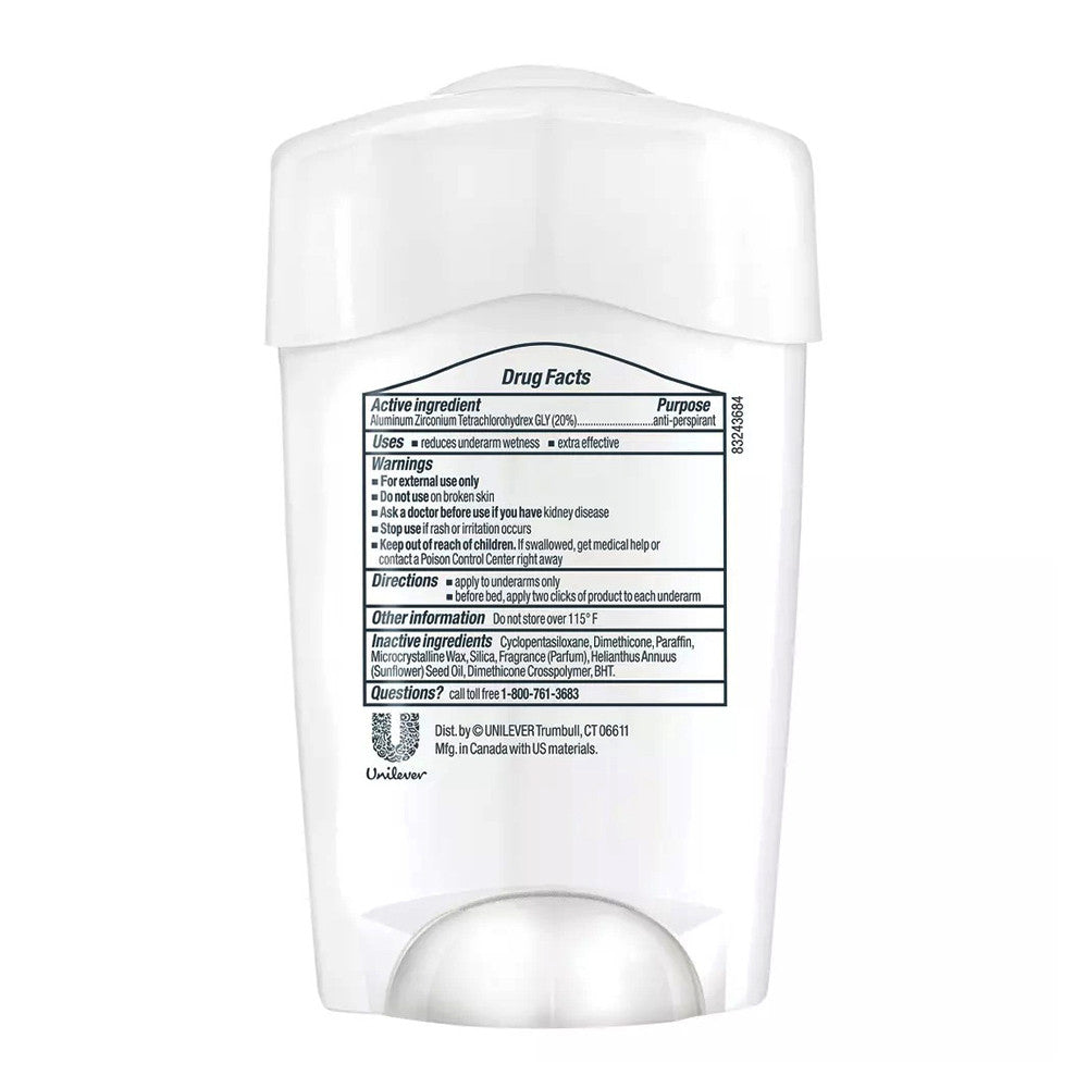 Dove Beauty Clinical Protection Cool Essentials Antiperspirant Deodorant Stick, 1.7 Oz