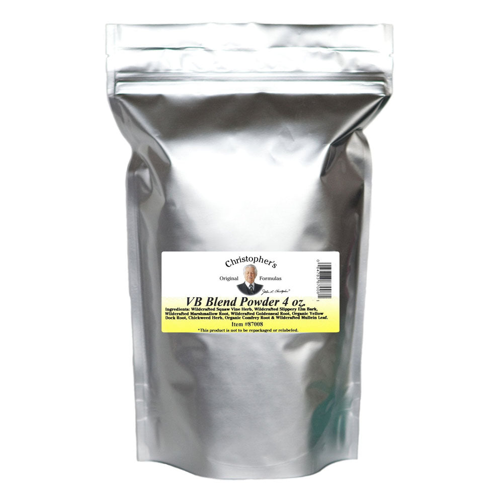 Dr Christophers Original Formulas VB Vaginal Bolus Powder Support the Reproductive System 4Oz