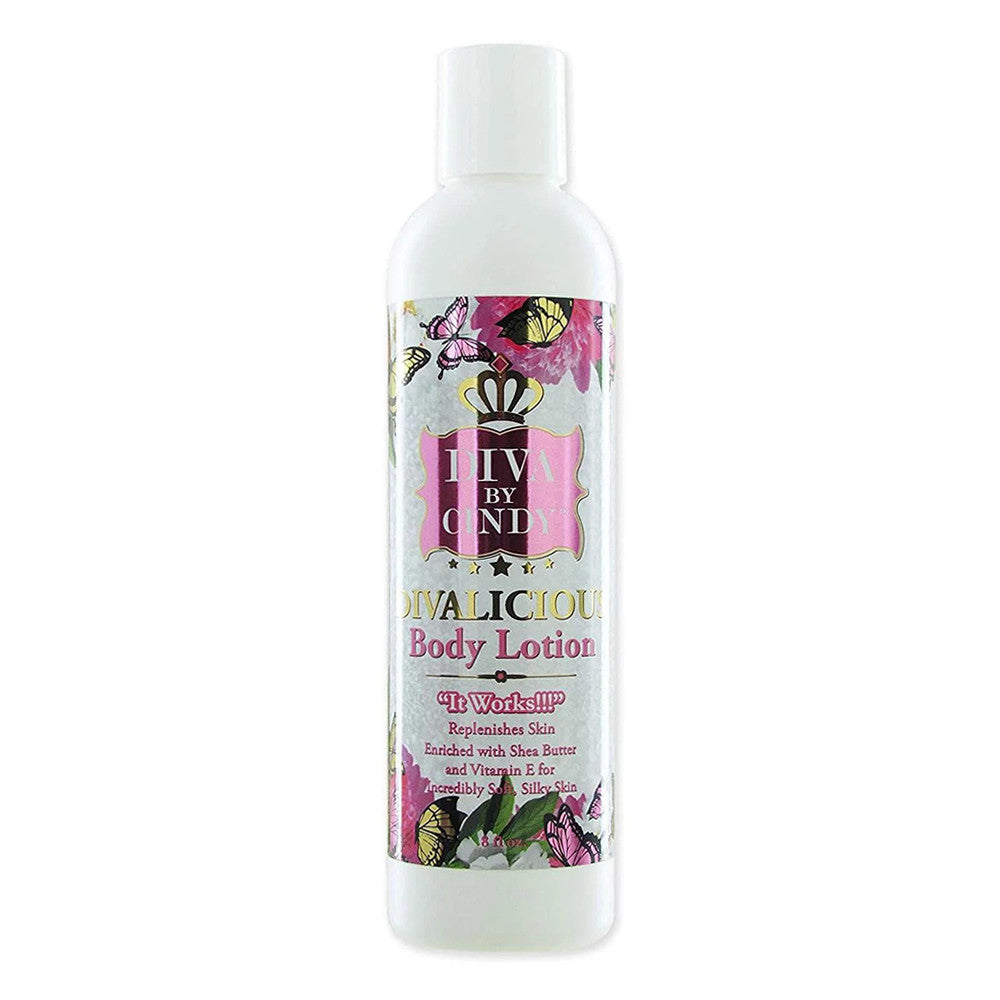 Diva By Cindy Divalicious Body Lotion with Shea Butter, 8 Oz