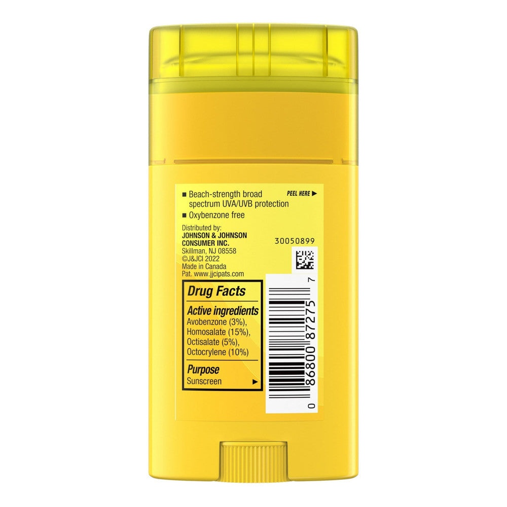 Neutrogena Sunscreen Beach Defense Sun Barrier Stick Spf 50 - 1.5 Oz
