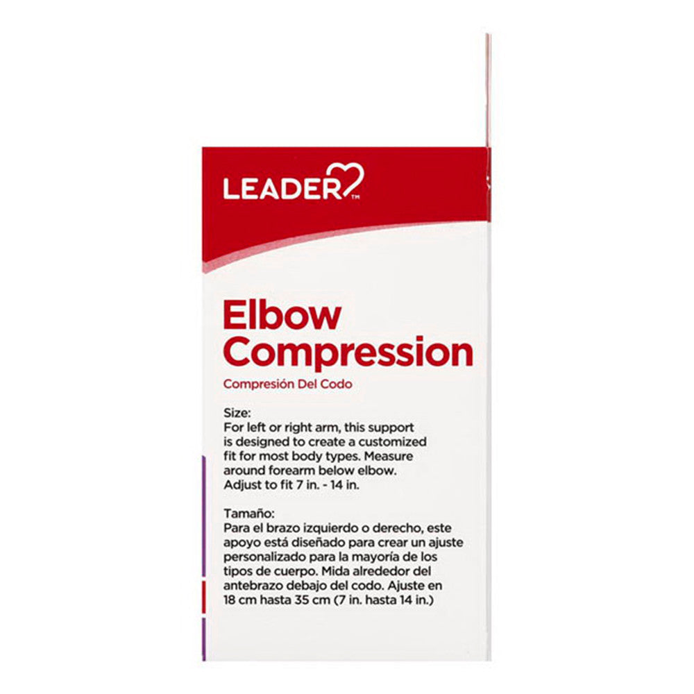 Leader Elbow Compression Large, 1 Ea