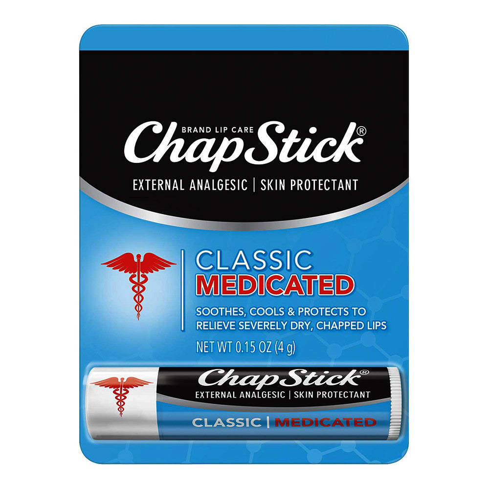 Chap Stick Classic Medicated Lip Balm Tube, 1 Ea