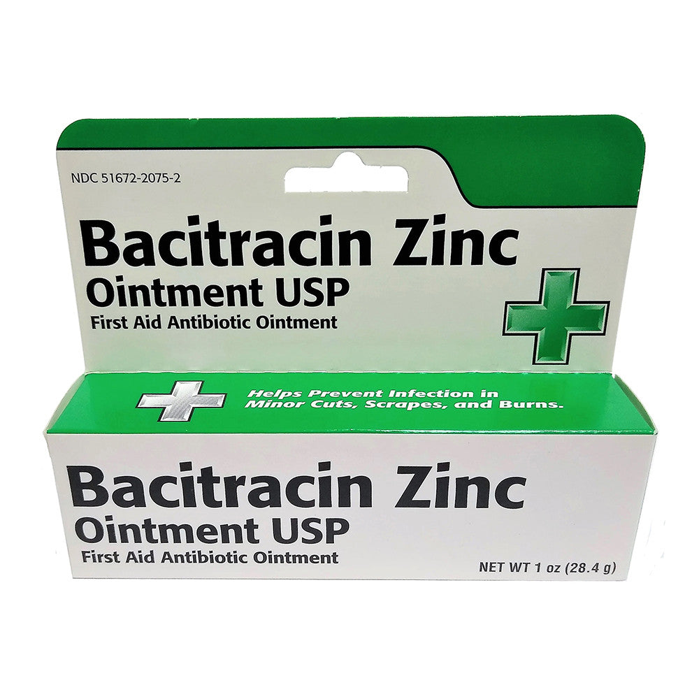 Bacitracin Antibiotic Ointment First Aid Tube, 1 Oz