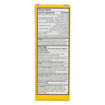Hyland's Naturals Kids Cold and Mucus - 4 Oz
