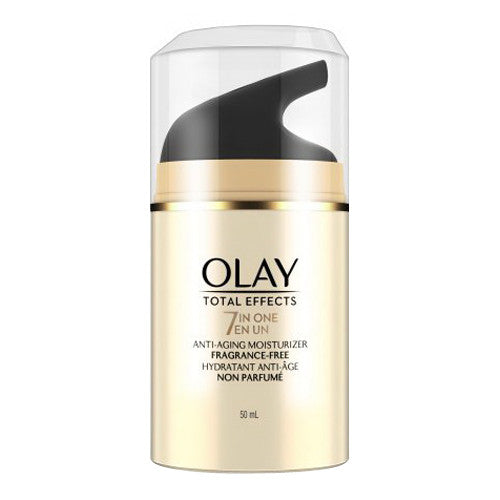 Olay Total Effects 7-in-1 Anti-Aging Fragrance-Free Face Moisturizer, 1.7 oz