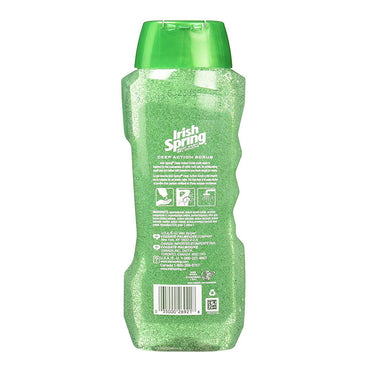 Irish Spring Body Wash, Deep Action Scrub, 18 Oz