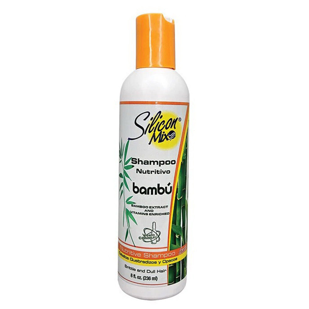 Silicon Mix Shampoo Bambu for Brittle and Dull Hair 8Oz (236ml)