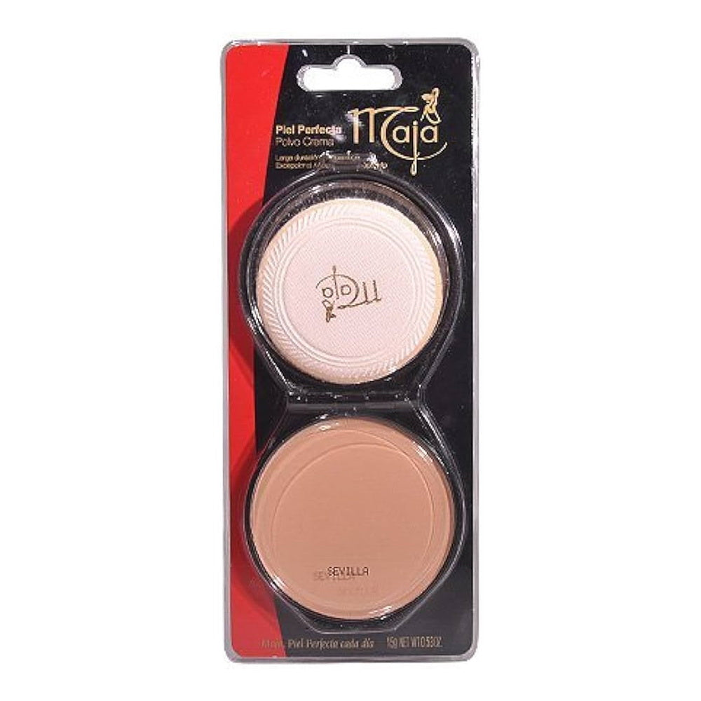 Maja Compact Cacao Cream Face Powder, 0.5 Oz