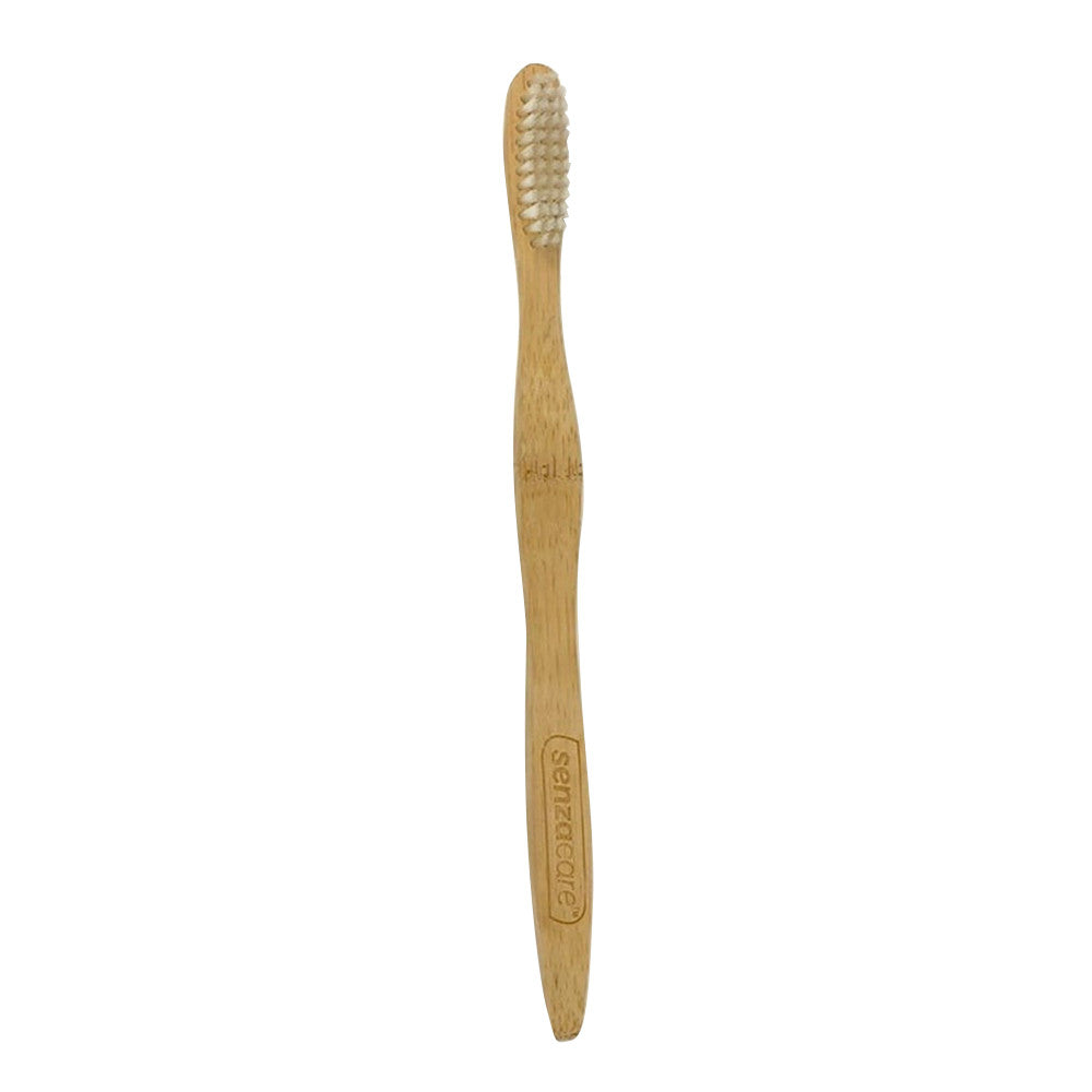 Senza Care Bamboo Ultra Soft Adult Eco Friendly Toothbrush, 1 Ea