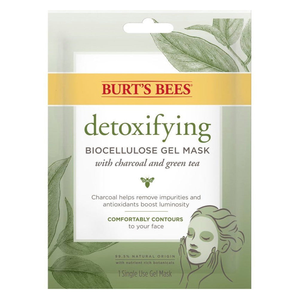Burts Bees Brightening Bio Gel Mask Green 1Ea