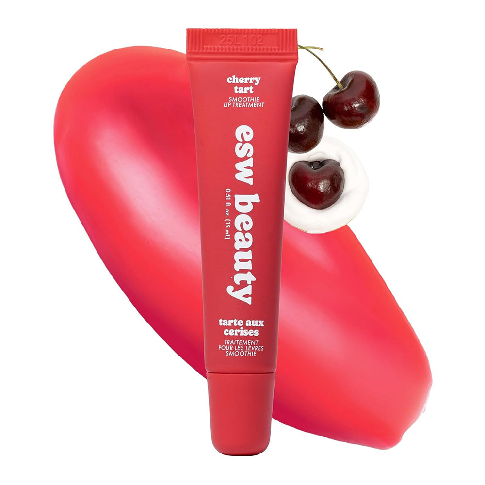 ESW Beauty Cherry Tart Smoothie Advanced Smoothing Lip Treatment 0.51Oz (15ml)