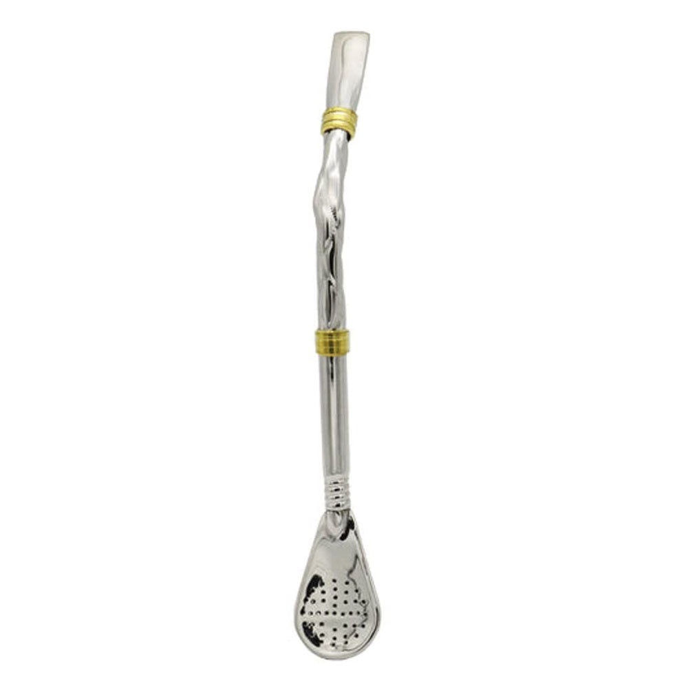 The Mate Factor Yerba Mate Bombilla Stainless Steel Drinking Straw, 1 Ea