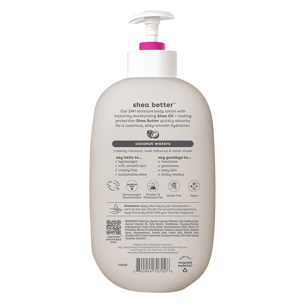 Eos Shea Better Body Lotion for Dry Skin, 16 Oz