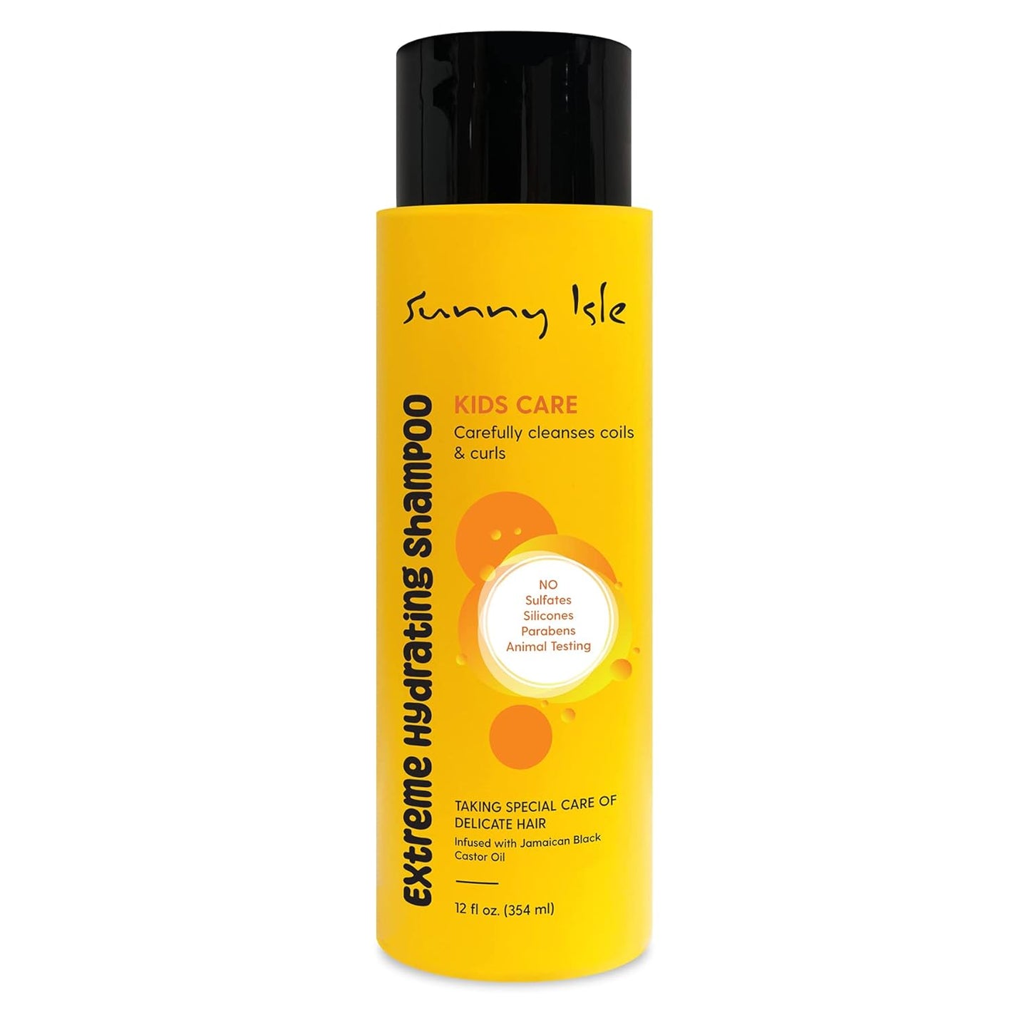 Sunny Isle Kids Care with Jamaican Black Castor Oil Extreme Hydrating Hair Shampoo 12Oz (354ml)