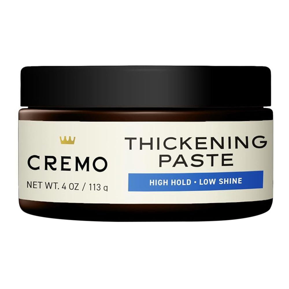 Cremo Thick Hair Styling Pomade High Hold Shine 4Oz (113g)