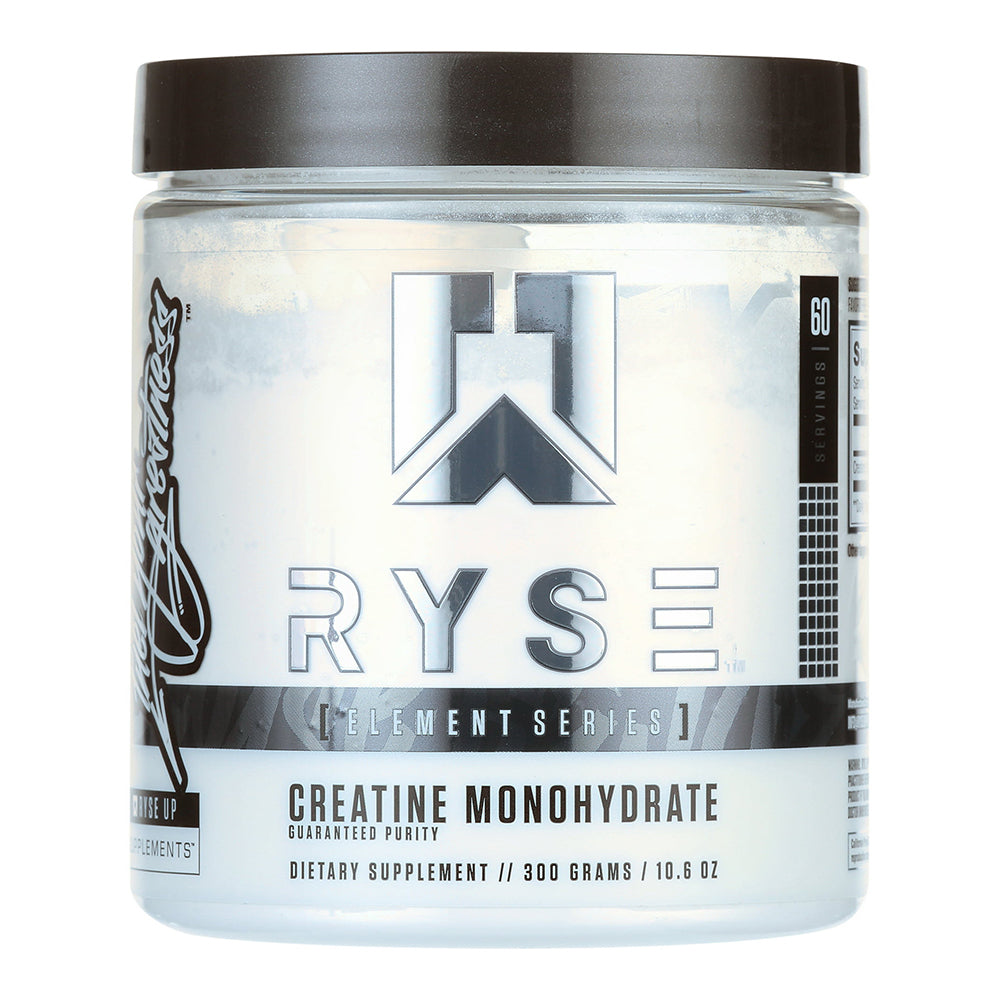 Ryse Creatine Monohydrate Powder for Strength Performance and Muscle Recovery 10.6Oz (300g)