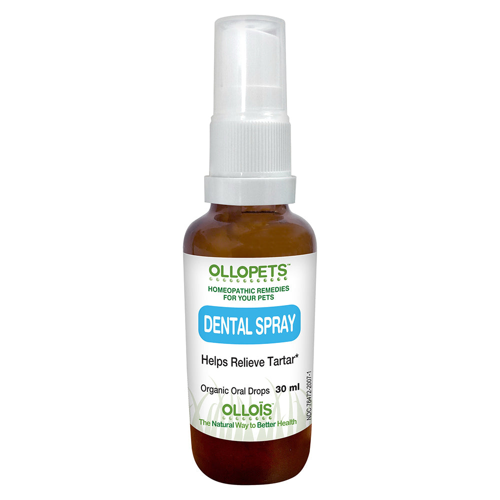 Ollois Ollopets Dental Spray for Pets Help Relieve Underlying Dental Concerns 1Oz (30ml)