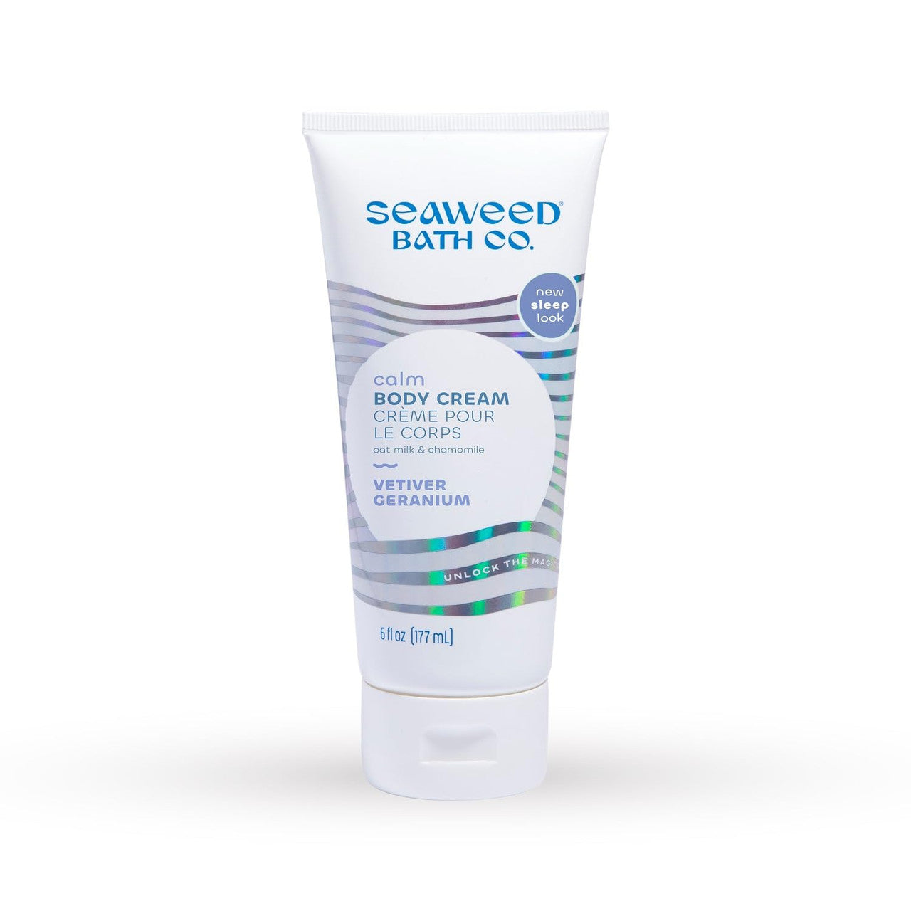 The Seaweed Bath Co Sleep Restoring Body Cream, Calm, 6 Oz