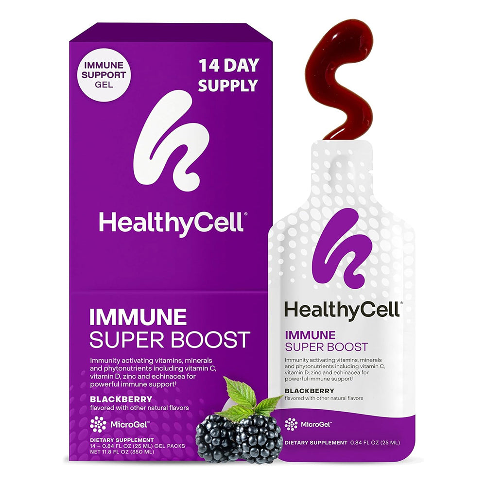 Healthycell Immune Super Boost Daily Support Blackberry 11.8Oz (350ml)