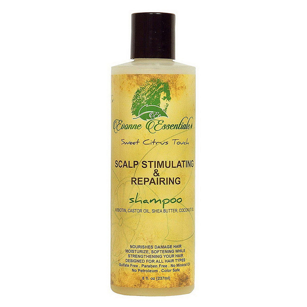 Evonne Essentials Scalp Stimulating and Repairing Hair Shampoo 8Oz (237ml)