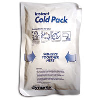 Dynarex Disposable Ice Instant Cold Packs for First Aid Swelling Joint and Muscle Pain 5 X 9 Inch 24Ea