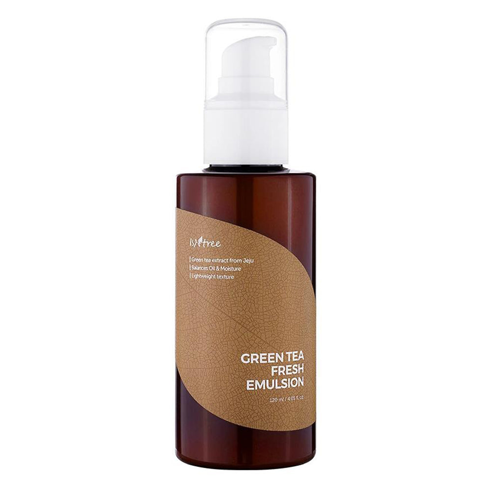 Isntree Green Tea Fresh Emulsion Lightweight Texture for Skin 120ml
