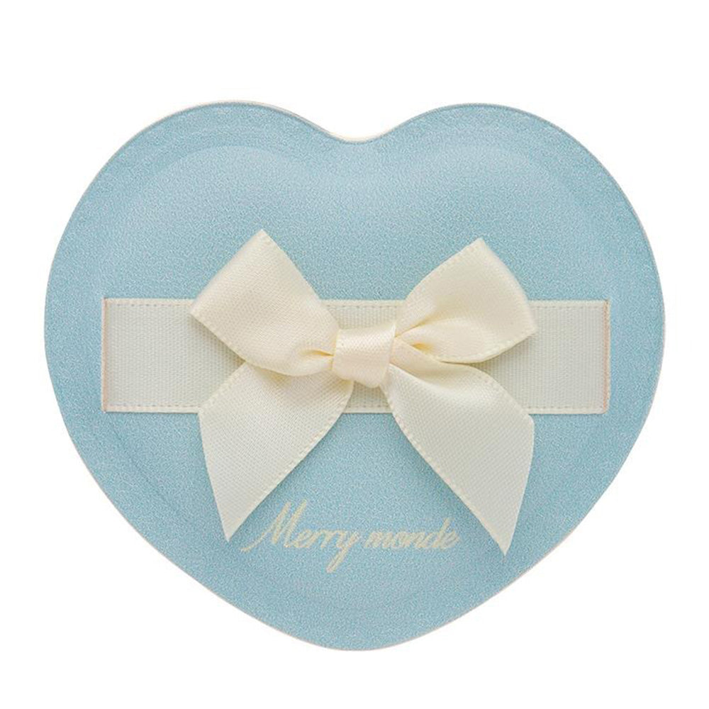 Merrymonde Heart Puff for Face 1Ea