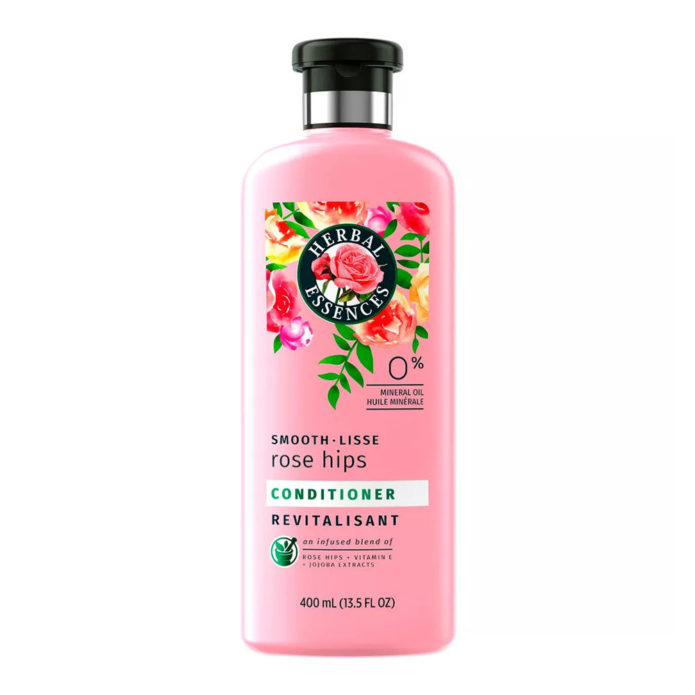 Herbal Essences Smooth Rose Hips Hair Smoothing Conditioner 13.5Oz (400ml)