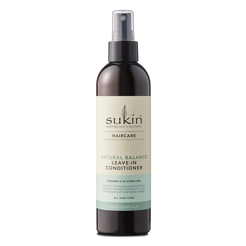 Sukin Natural Hair Care Balance Leave-in Conditioner Paraben and Silicon Free with Natural Ingredients 8.46Oz (250ml)