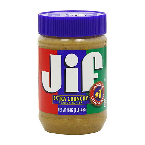 Jif Extra Crunchy Peanut Butter, 16 Oz