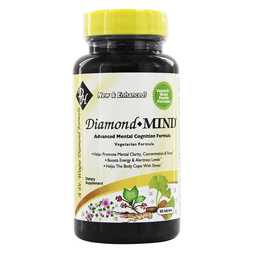 Diamond Herpanacine Diamond Mind Mental Cognition Formula Tablets 60Ea