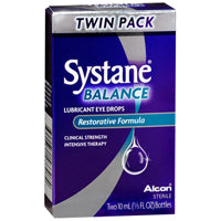 Systane Balance Lubricant Eye Drops, Restorative Formula - 10 Ml/Pack, 2 Pack