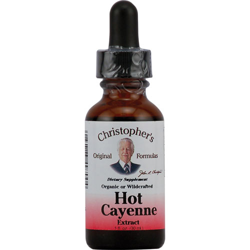 Dr Christophers Original Formula Hot Cayenne Pepper Extract 1Oz (30ml)