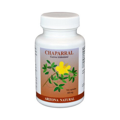 Arizona Natural Chaparral (Larrea Tridentata) 500Mg Capsules - 180 Ea