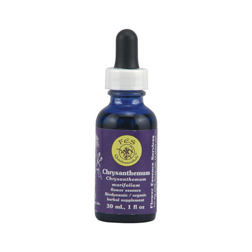 Chrysanthemum Herbal Supplement Dropper By Flower Essence - 1 Oz