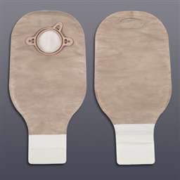 Hollister New Image Drainable Pouch Beige 2.75 Inches -10 Ea