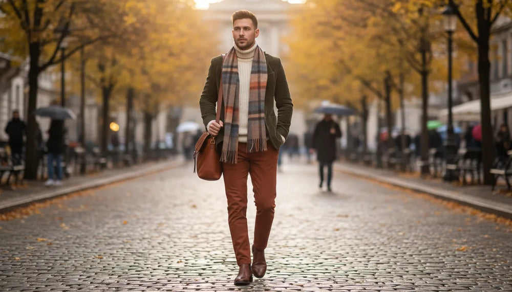 Idées de tenues d'automne pour homme : maîtriser le style de saison