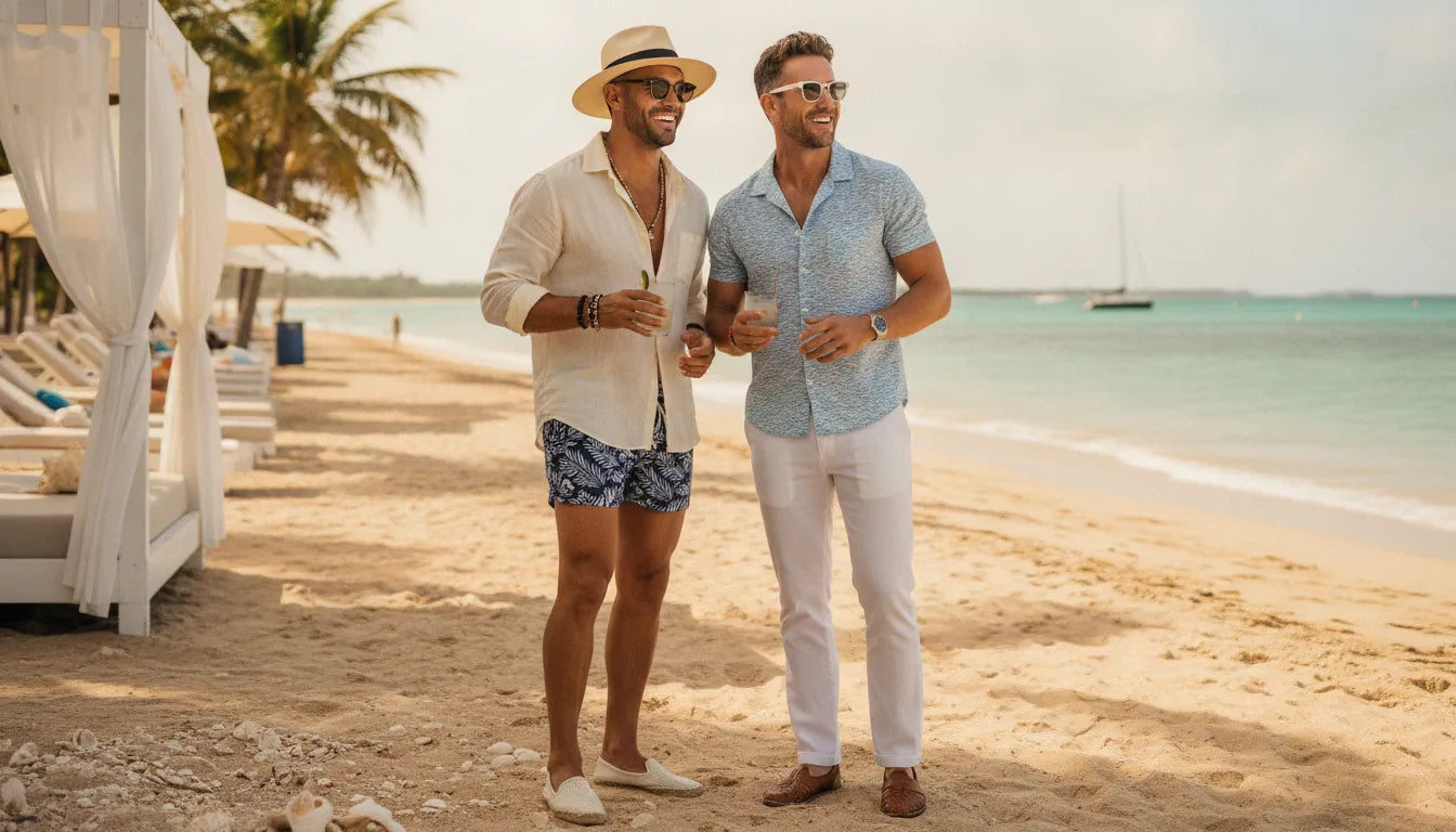 Mens beach party outfits : comment maîtriser le style bord de mer avec élégance