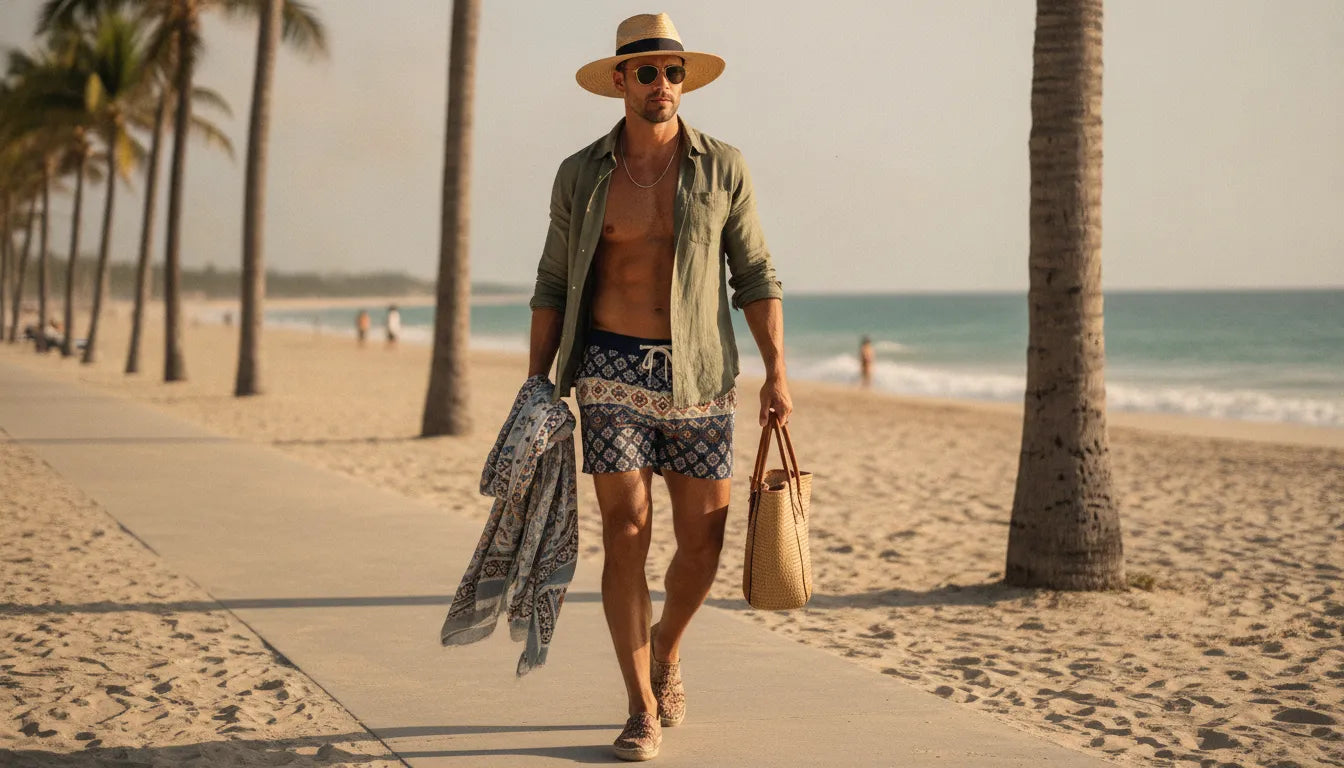 Réussir ses beach outfits pour homme avec style