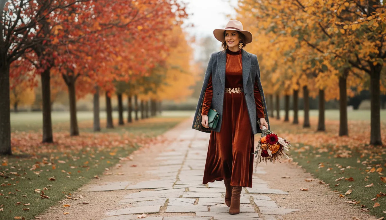 Tenue d'invitée pour un mariage en automne : le guide style
