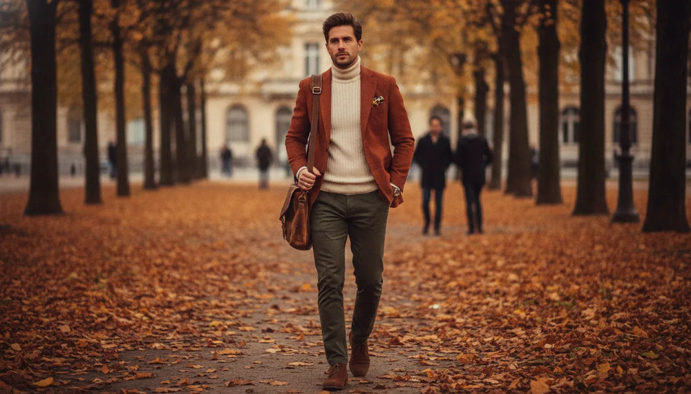 Tenues business casual pour homme : le guide du style automnal