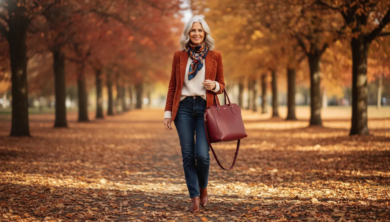 Tenues décontractées d'automne pour femmes de plus de 50 ans