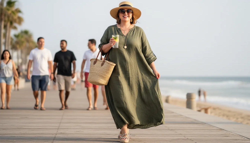 Tenues d'été grandes tailles pour femmes : le style et le confort