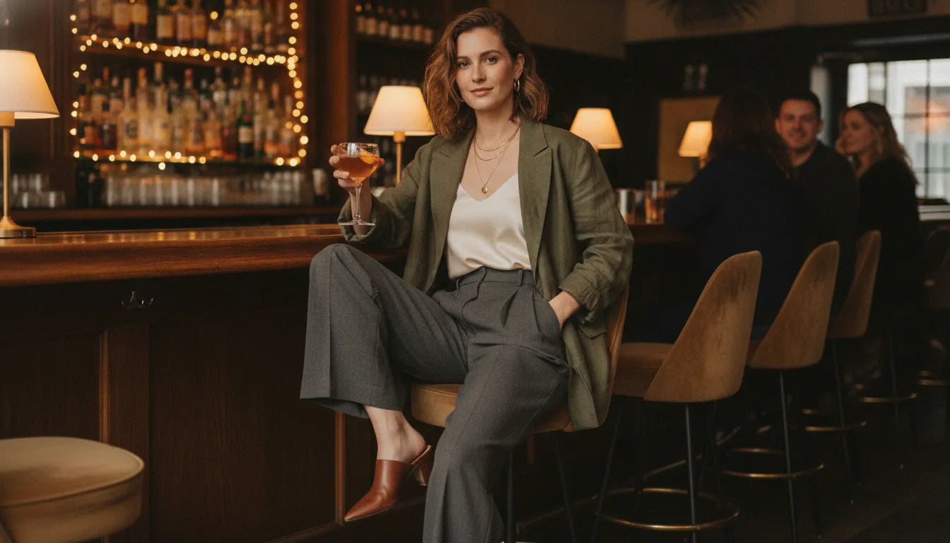 Tenues de bar décontractées pour femme : l'art de l'effortless