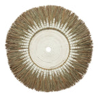 Raffia Macramé Wall Decoration - Natural White