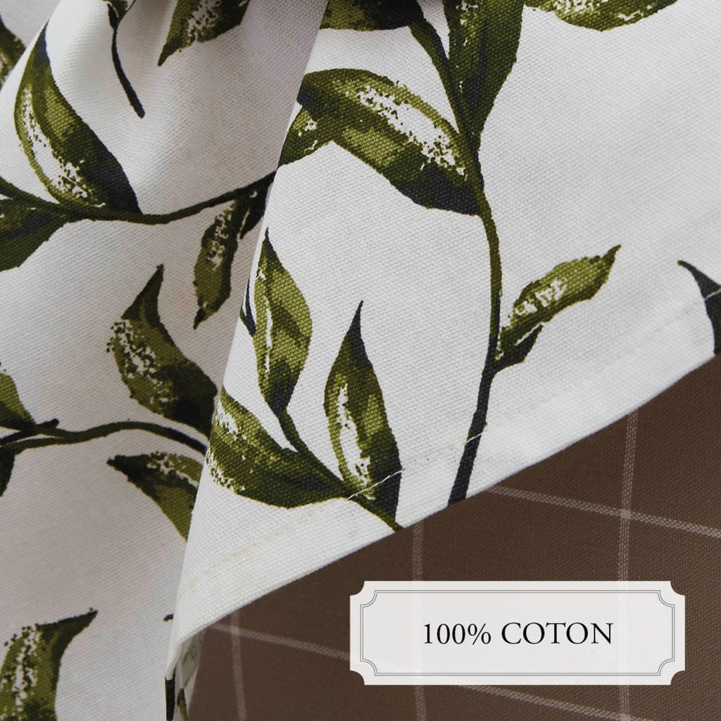 Set of 3 Kitchen Towels - Natur'Elle - White