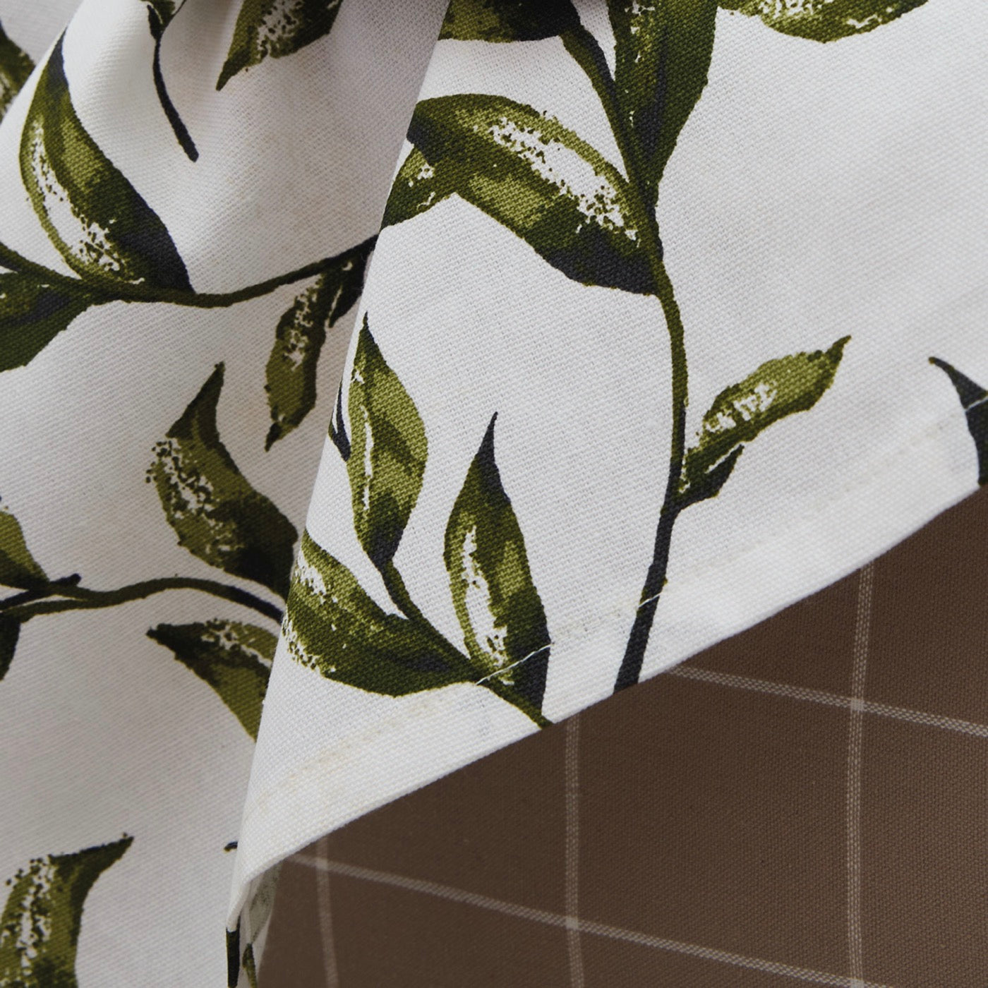 Set of 3 Kitchen Towels - Natur'Elle - White