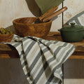 Set of 3 Kitchen Towels - Arthur - Green